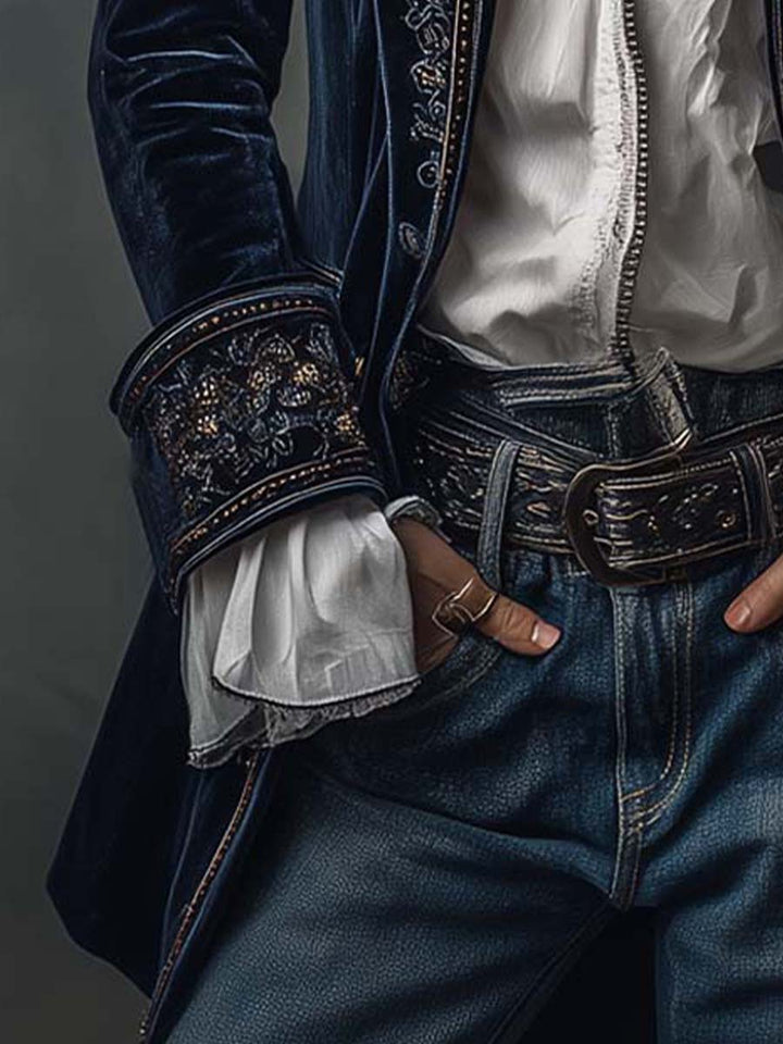 Beatrice | Embroidered Long Jacket