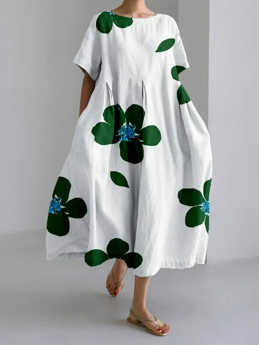 Allegra | Zomerjurk met bloemenprint