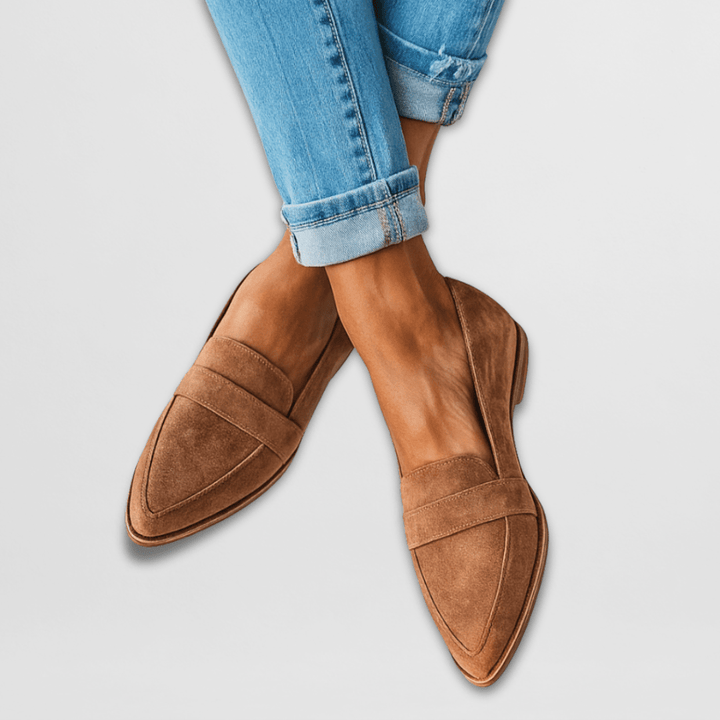 Elise | Soft Suede Orthopedic Loafers