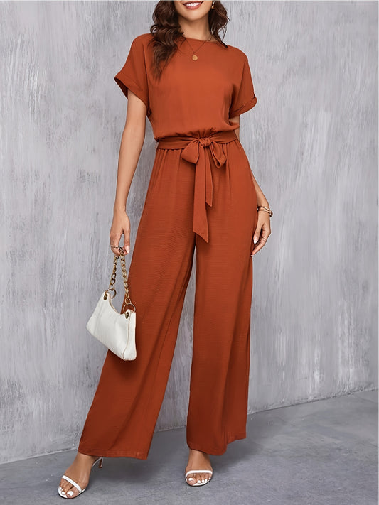 Sofie – Elegante Jumpsuit met Verstelbare Tailleband