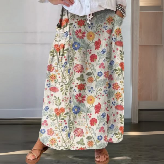 Isola™ – Lange Bohemian Bloemenrok