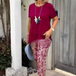 Lottie | Casual Two-Piece Floral Set for Spring