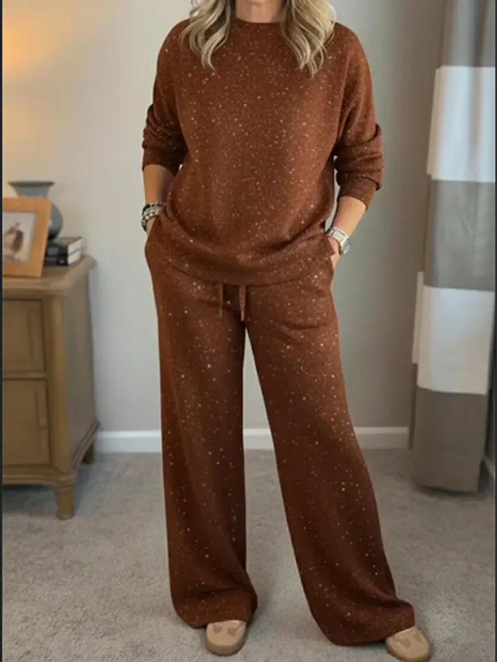 Brigitte | Cozy Knit Lounge Set
