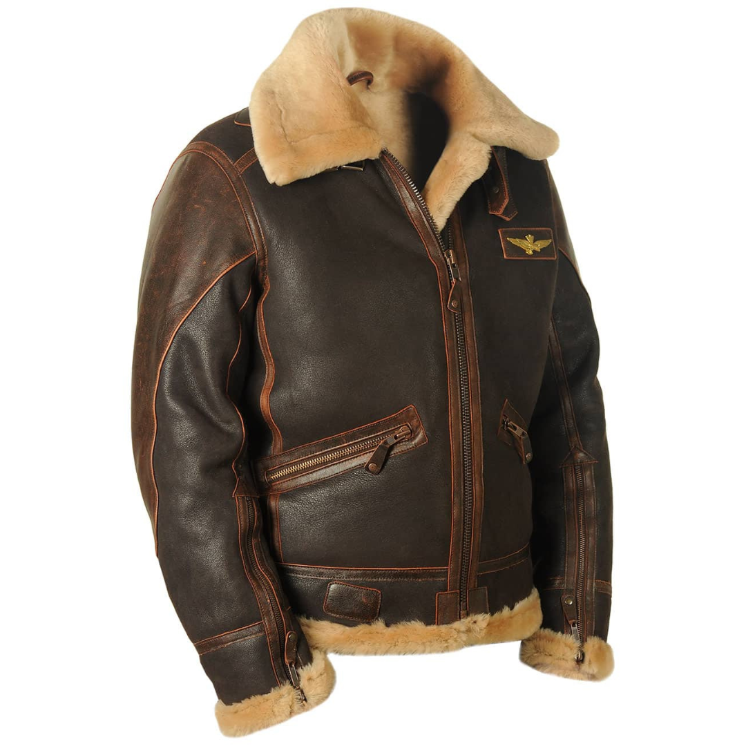 Marcel | Classic Shearling Aviator Jacket