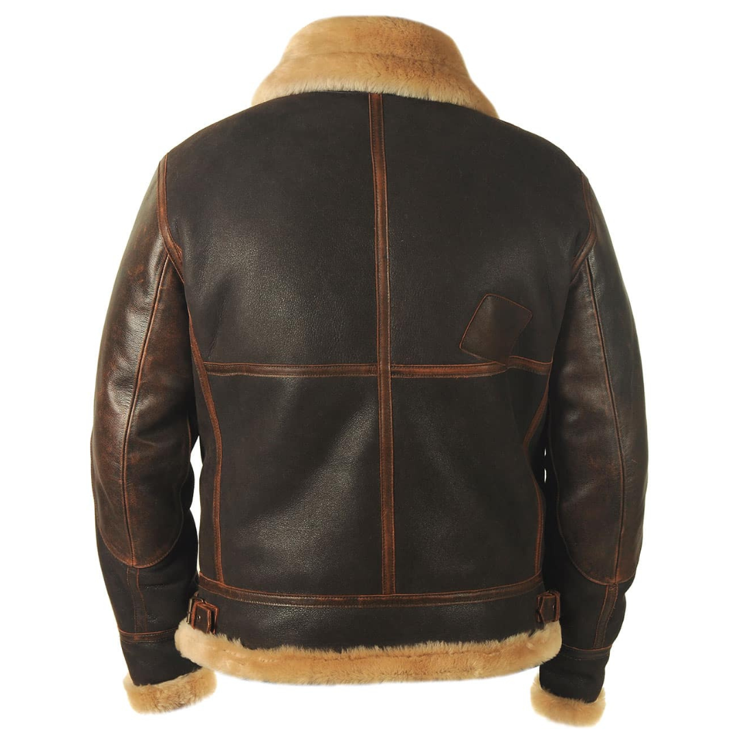 Marcel | Classic Shearling Aviator Jacket