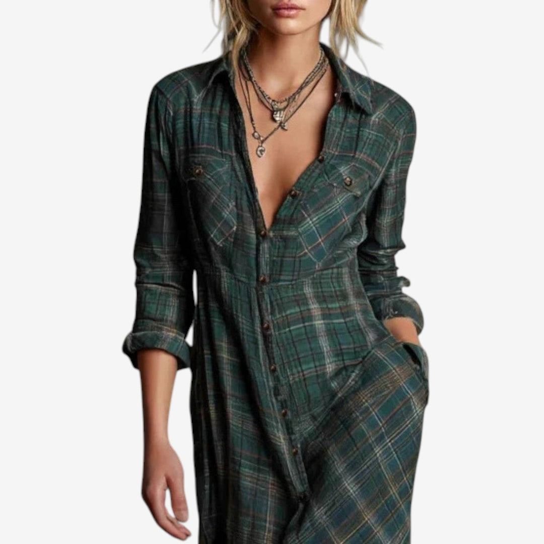 Clara | Timeless Button-Down Dress