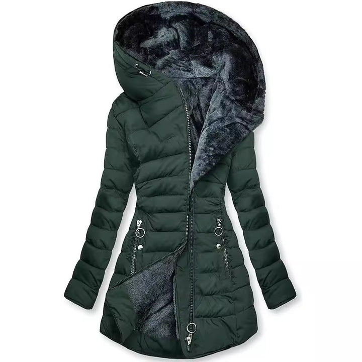 Renata | Hooded Quilted Winter Coat