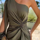 Elara™ –  One-Shoulder Jurk