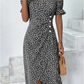 Nora | Midi Jurk met Bloemenprint