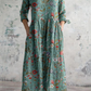 Celestine | Maxi jurk met vintage bloemenprint