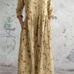 Celestine | Maxi jurk met vintage bloemenprint