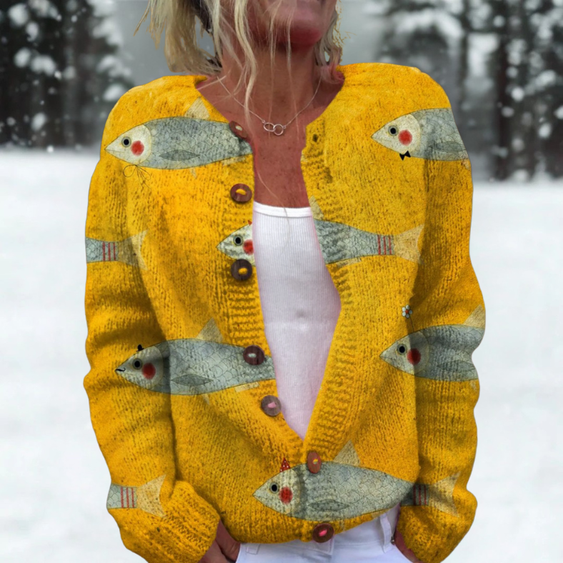 Jasmine | Cozy Knit Winter Cardigan