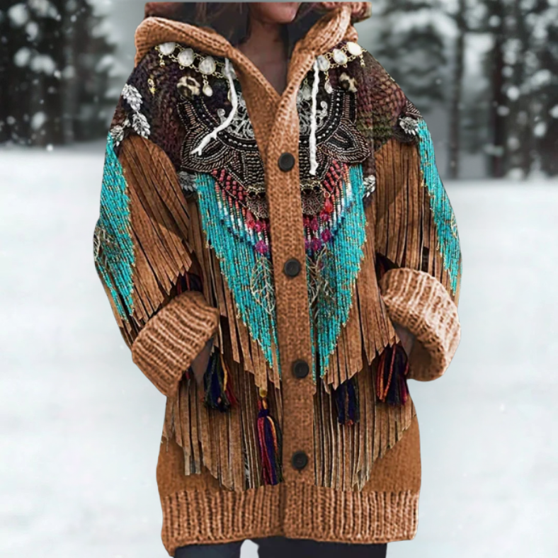 Paulina | Cozy Hooded Cardigan