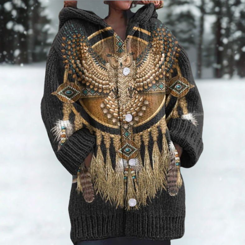 Thelma | Cozy Hooded Cardigan