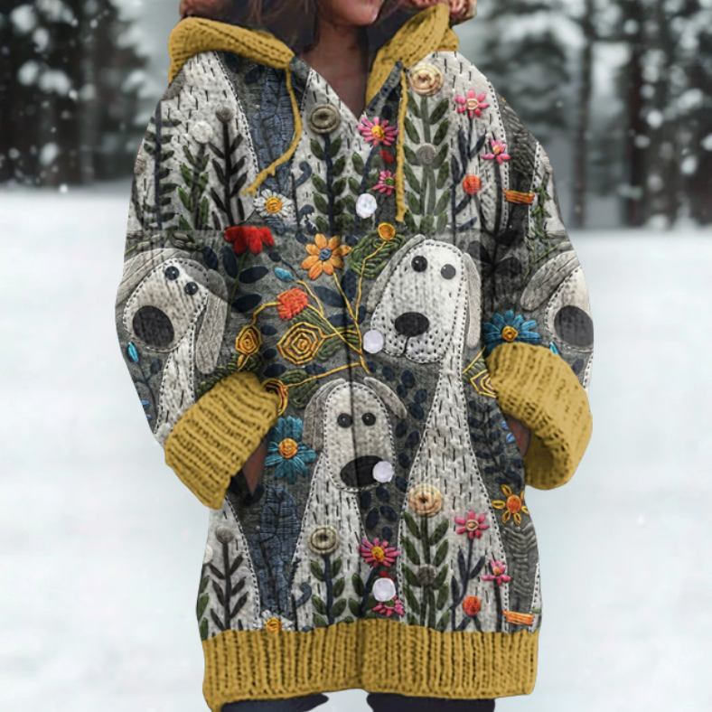 Josephine | Cozy Hooded Cardigan