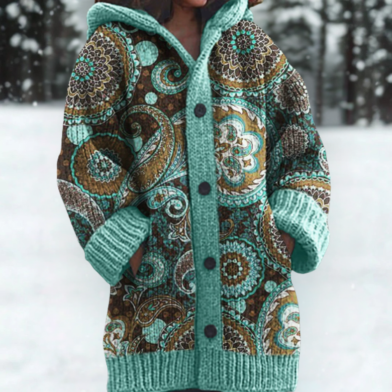 Alma | Cozy Hooded Cardigan