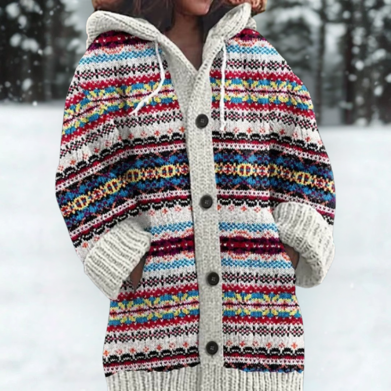 Blythe | Cozy Hooded Cardigan