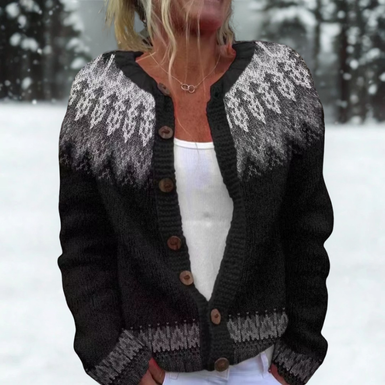 Norah | Cozy Knit Winter Cardigan