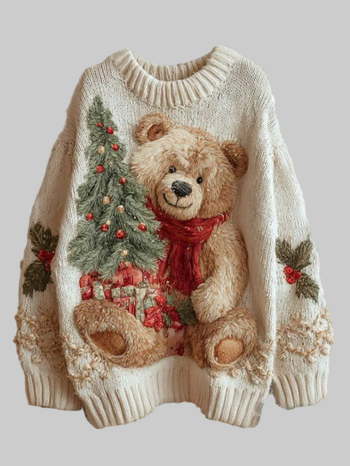 Isolde | Festive Winter Knit Sweater