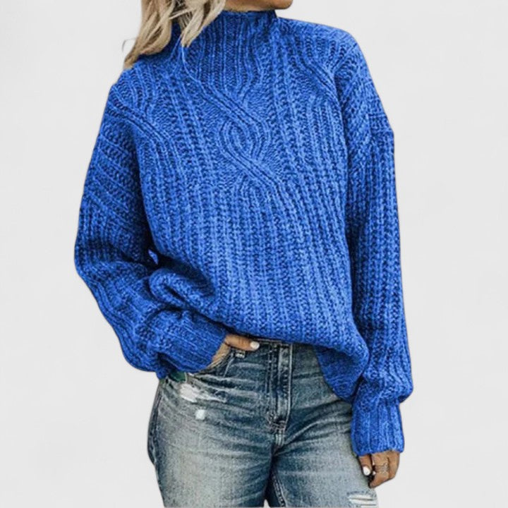 Ariana | Relaxed Cable Knit Sweater