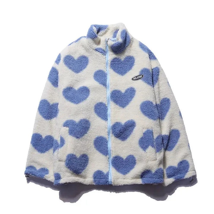 Sophie | Reversible Heart Jacket