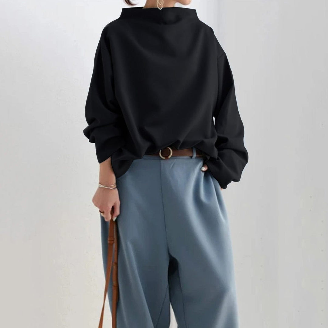 Elly | High-Neck Knit Top