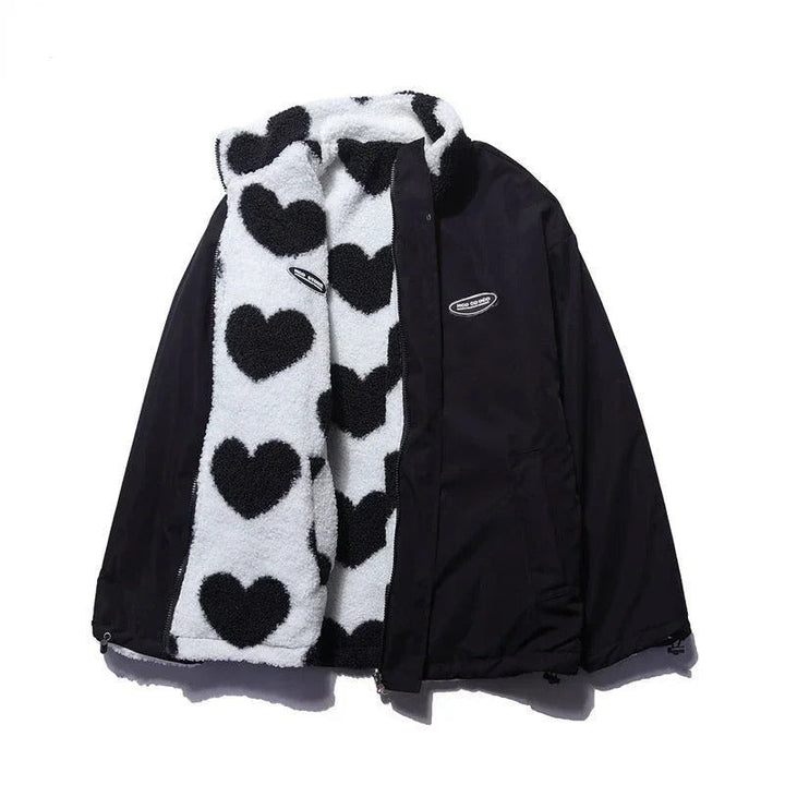 Sophie | Reversible Heart Jacket