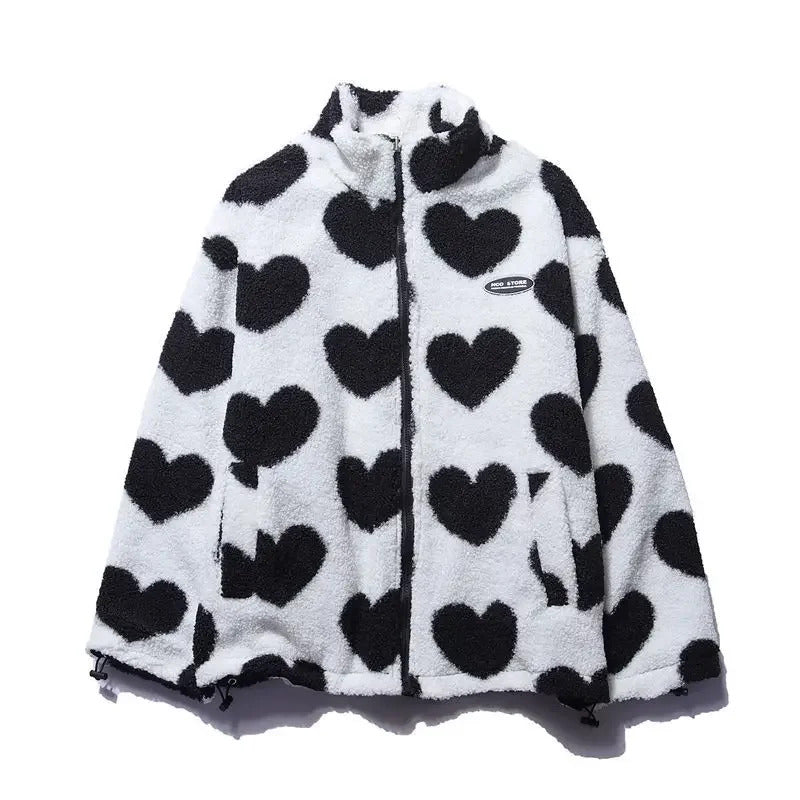 Sophie | Reversible Heart Jacket