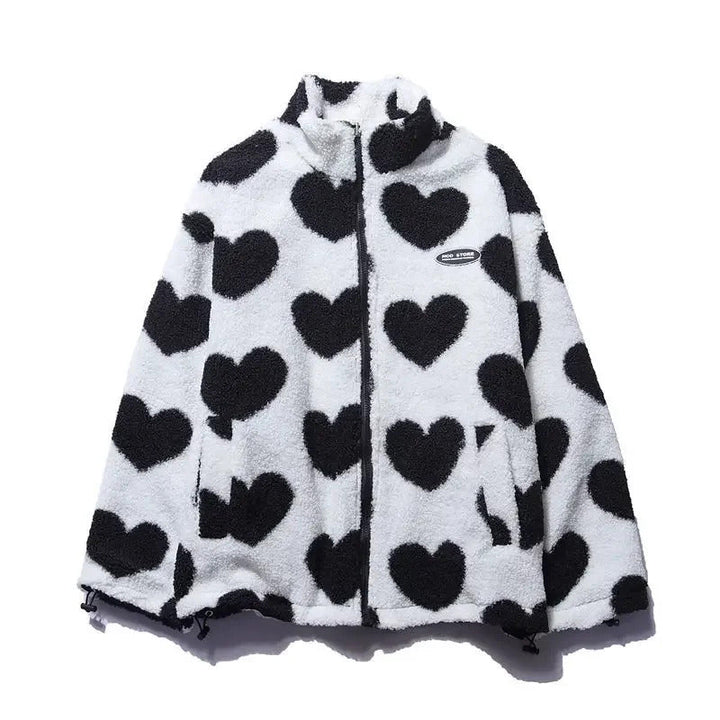 Sophie | Reversible Heart Jacket