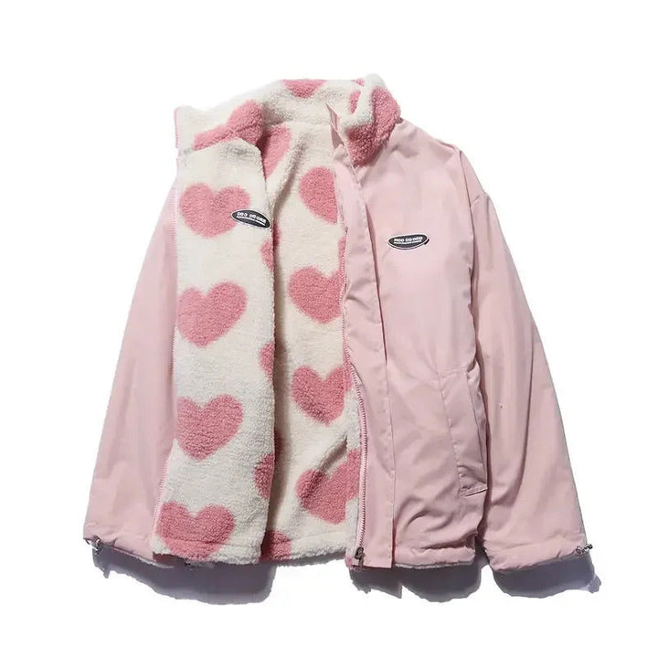 Sophie | Reversible Heart Jacket