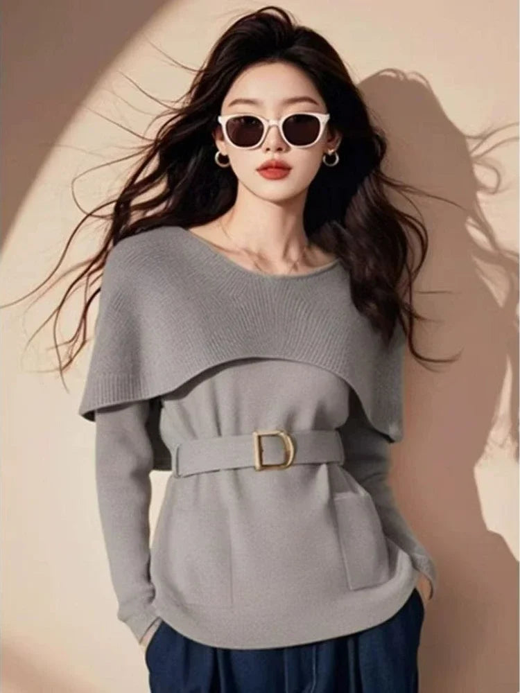 Clara | Retro Soft Knitted Sweater