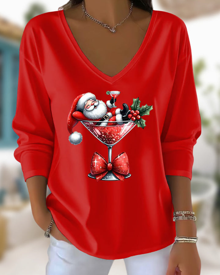 Jolly | Festive Wine Glass Top