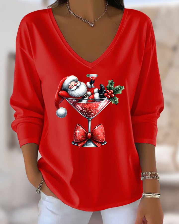 Jolly | Festive Wine Glass Top