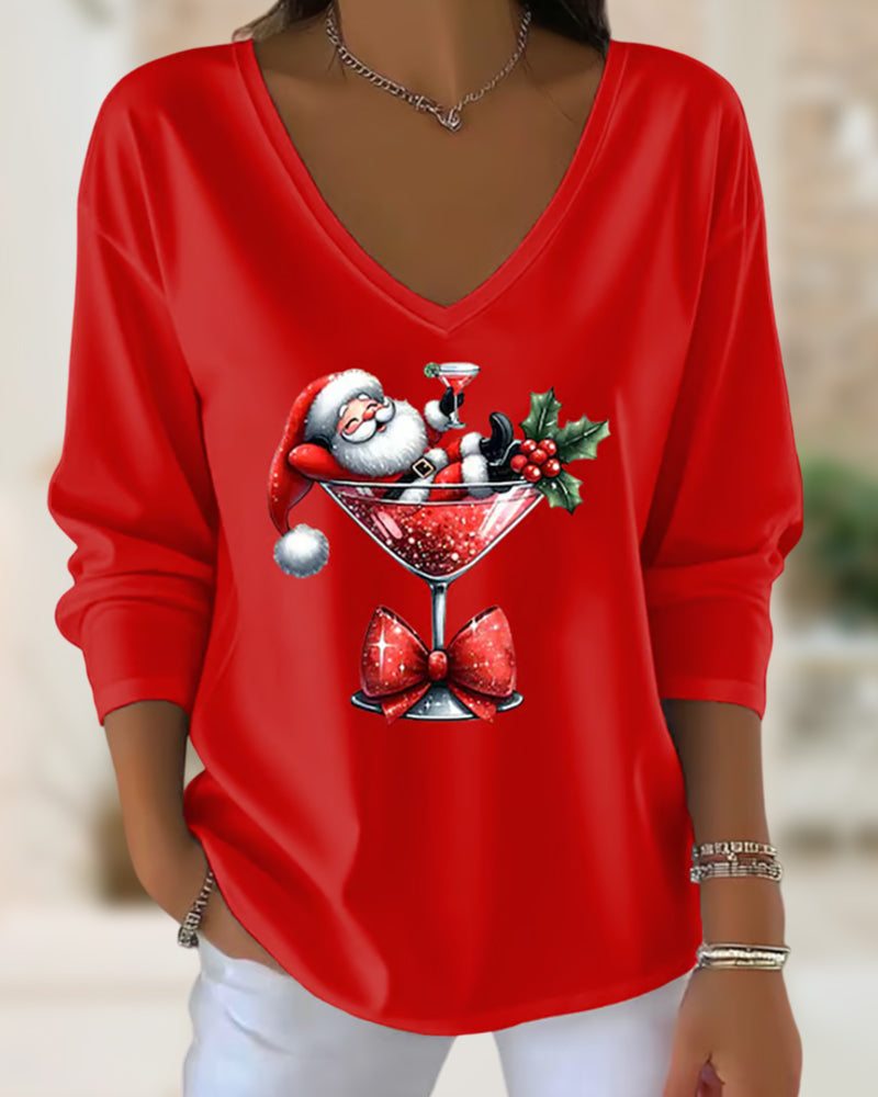 Jolly | Festive Wine Glass Top