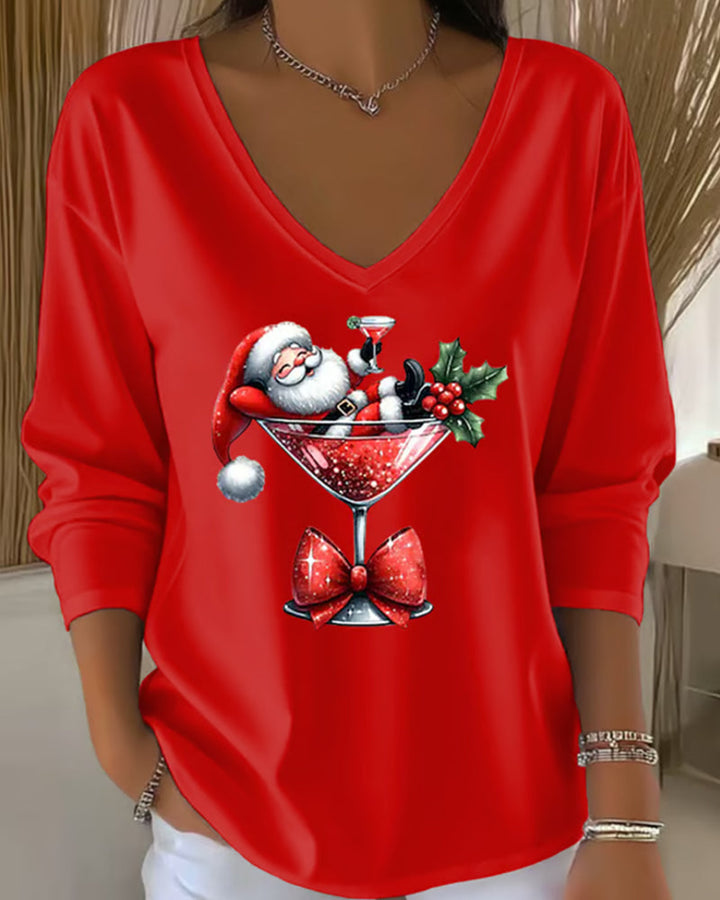 Jolly | Festive Wine Glass Top