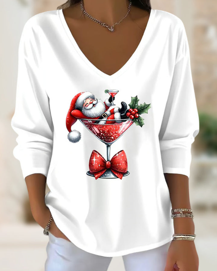 Jolly | Festive Wine Glass Top