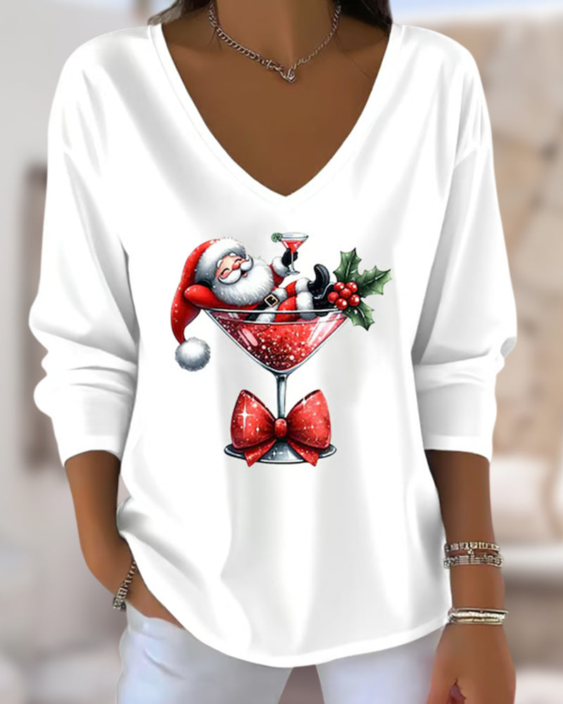 Jolly | Festive Wine Glass Top