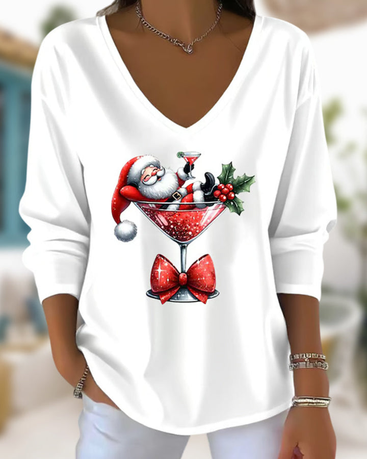 Jolly | Festive Wine Glass Top
