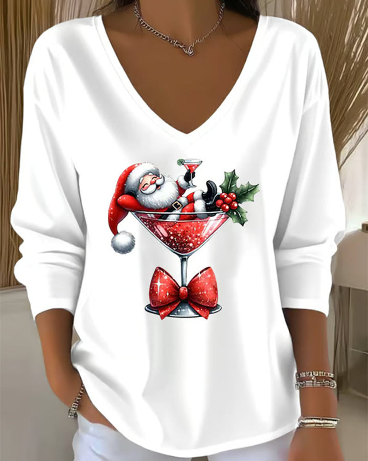 Jolly | Festive Wine Glass Top