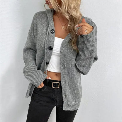 Celeste | Elegante hoodie in cardiganstijl