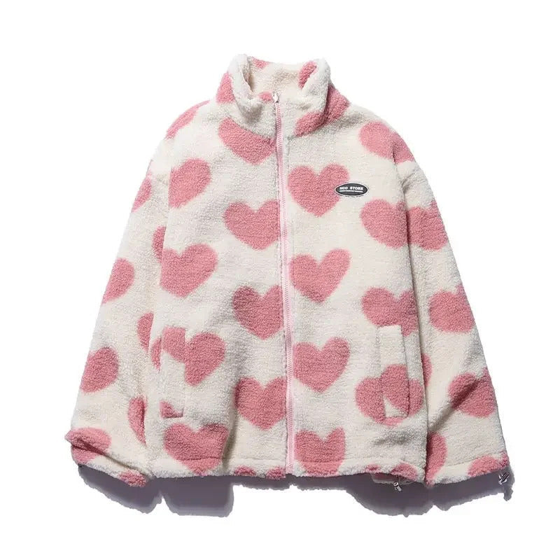 Sophie | Reversible Heart Jacket