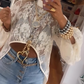 Julisa™ – Kanten Boho Blouse
