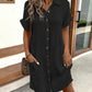 Bernadette | Casual polojurk met knoopsluiting en zakken
