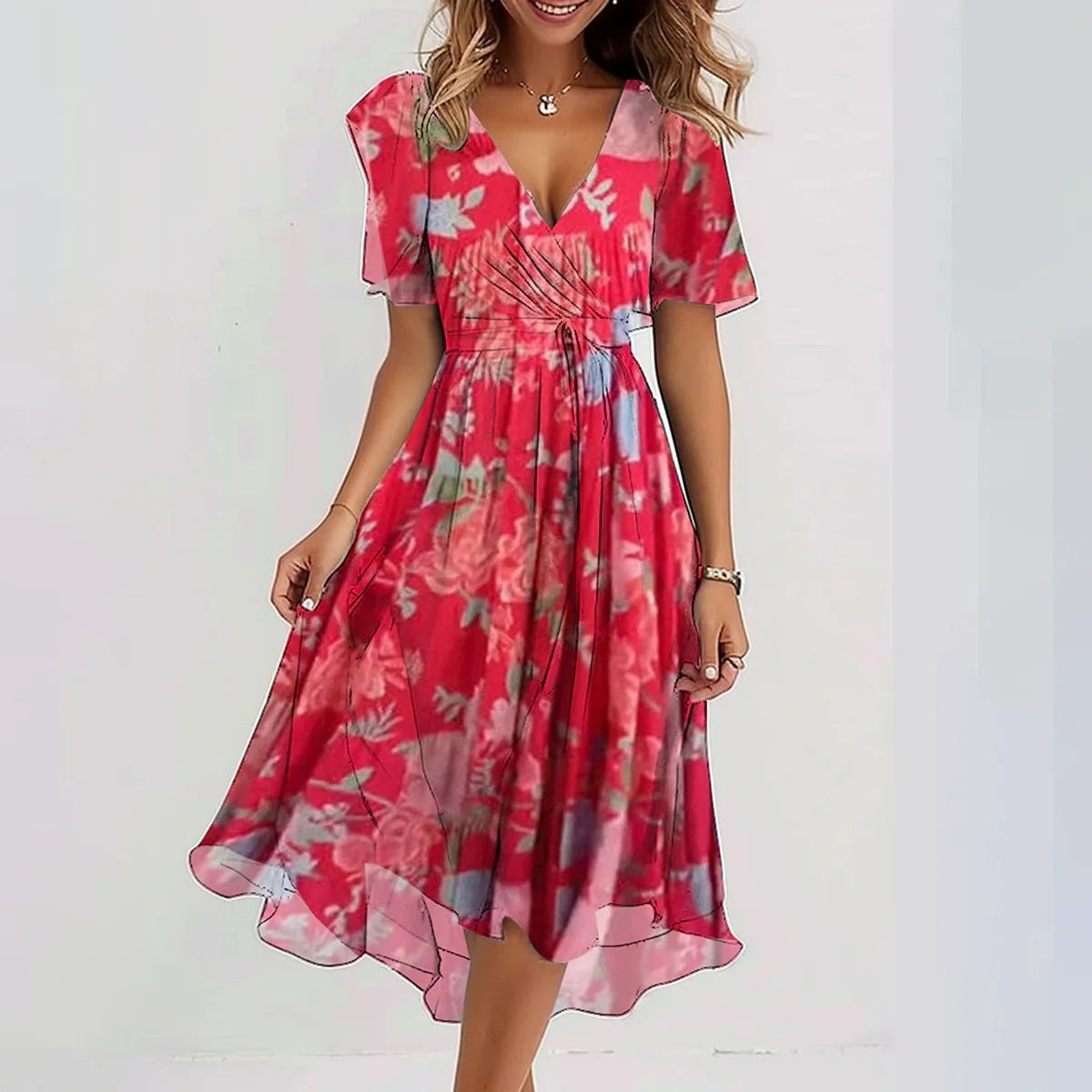 Mira - Elegante zomerjurk