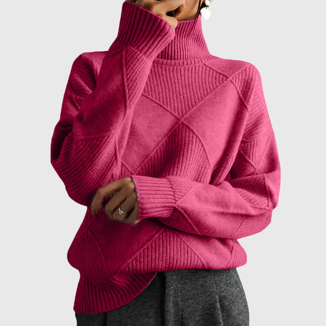 Marina | Geometric Knit Sweater