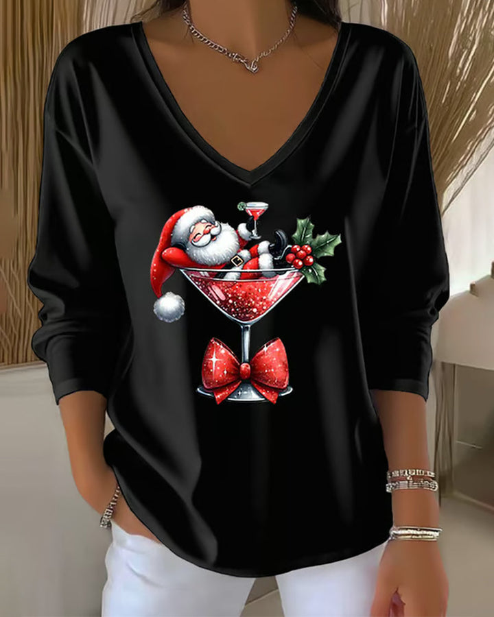 Jolly | Festive Wine Glass Top