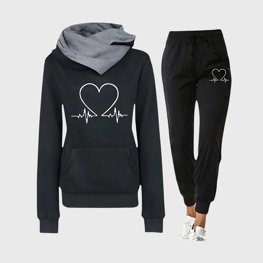 Claire | Heart Detail Lounge Set