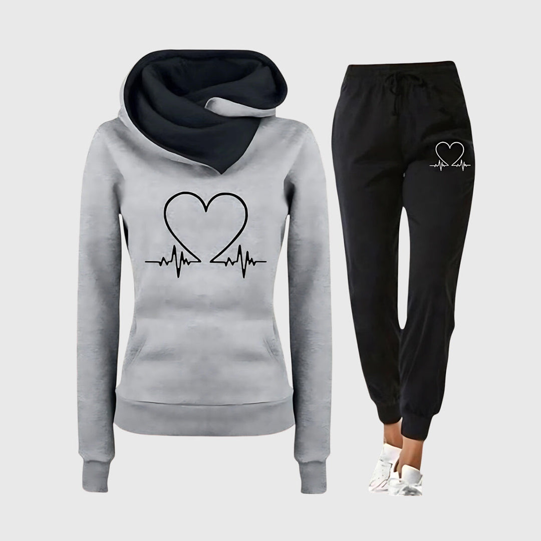 Claire | Heart Detail Lounge Set