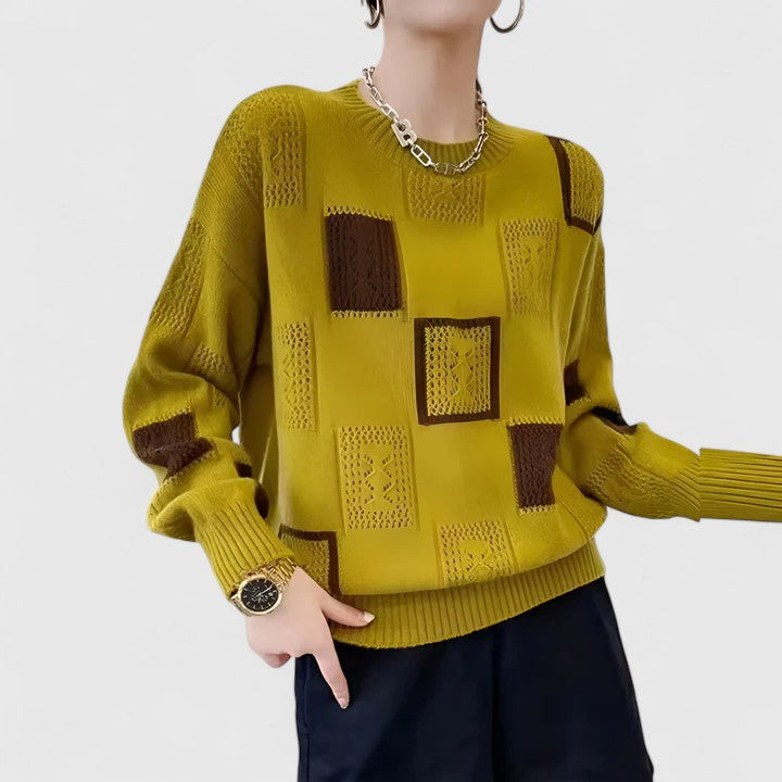 Liana | Openwork Knit Sweater
