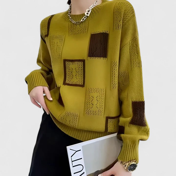Liana | Openwork Knit Sweater